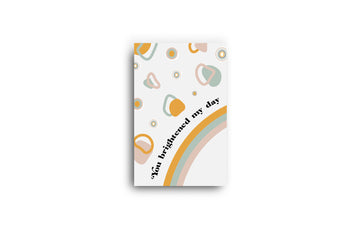Abstract Colors Thank You Card